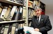 José Agustín Fernández, juez que lideró la intervención del "Archivo del Terror", en Lambaré.