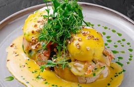 Huevos benedictinos.