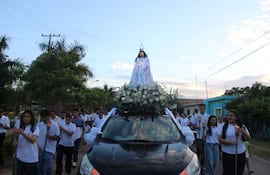 Con fe y devoción honraron a la Virgen de la Candelaria.