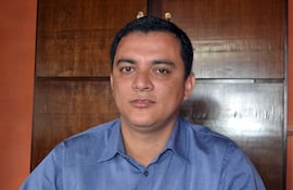 Diego Riveros (PLRA), candidato para Caacupé.