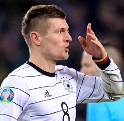 Toni Kroos (29) se destacó ayer en la victoria de Alemania sobre Bielorrusia por 4-0. EFE