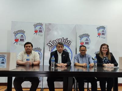 La organización conformada por Monseñor Ricardo Valenzuela, el Padre Blas Rivas, el Padre Heriberto Fernández y la licenciada Gloria Estigarribia de Núñez.