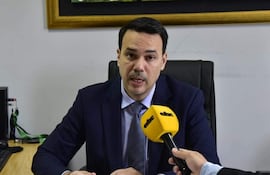 Rolando Duarte, juez penal de garantías, que libró el exhorto de extradición para el ciudadano chileno.