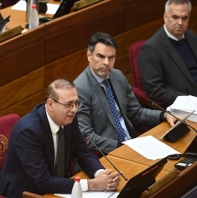 Erico Galeano, senador cartista imputado.