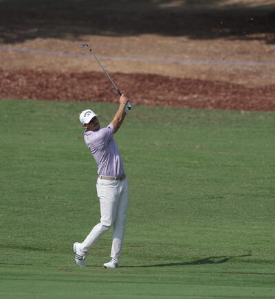 El danés Nicolai Hojgaard, vencedor de la segunda jornada del Dubái del DP World Tour.