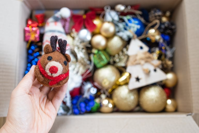 Decoración navideña.