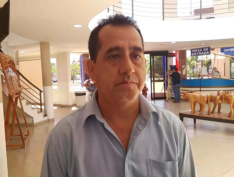 Germán Casanova, jefe de Salubridad e Higiene de la Municipalidad de Pedro Juan Caballero.