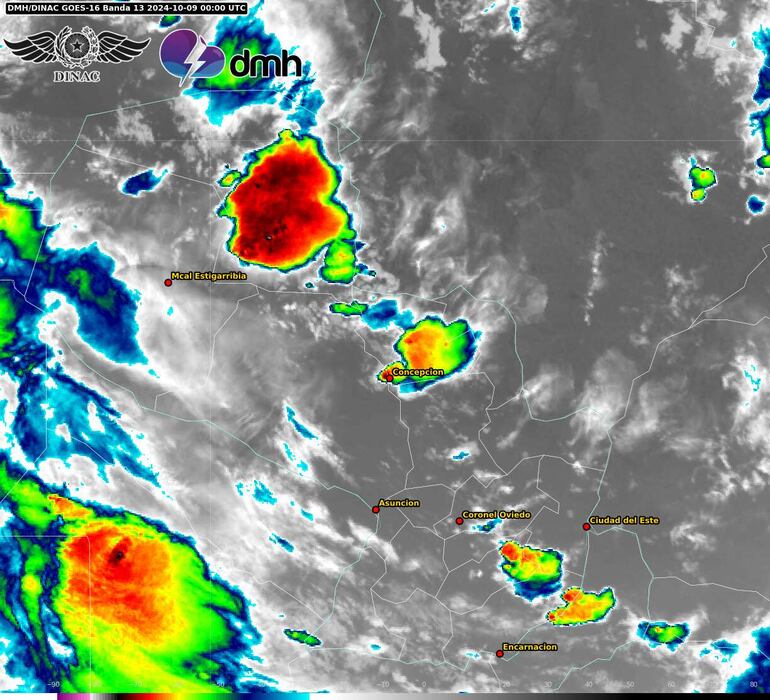Mapa de afectación.