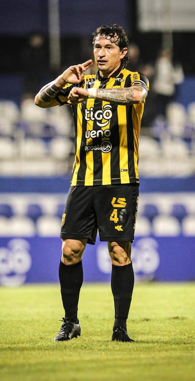 Fernando Fabián Fernández, máximo goleador histórico de Guaraní.