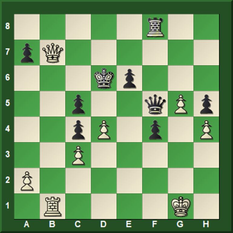 Juegan las blancas 11