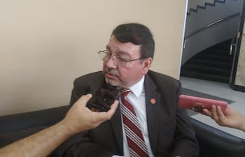 Bernardo "Lalo" Villalba, senador suplente y abogado de Hugo Javier.