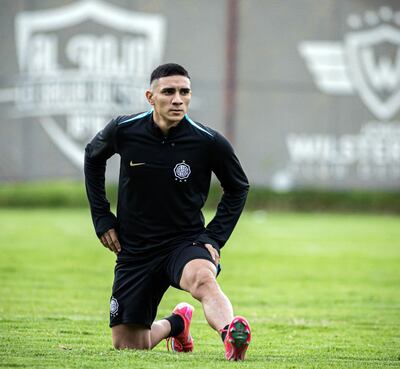 Hugo Francisco Fernández Martínez (27 años), durante la activación franjeada en Cochabamba.