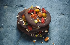 Mendiants, dulces franceses de Navidad.