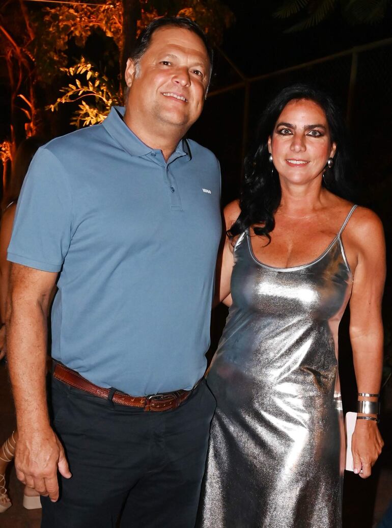 Alejandro Spinzi y Solange Rasmussen.