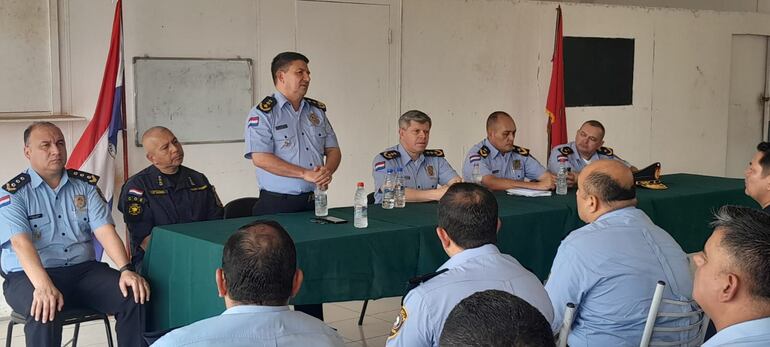 Jefes policiales exponen las tareas a desarrollar para la prevención y seguridad antes, durante y después del superclásico.