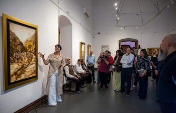 Presentación de "Andariega" en el Centro Cultural El Cabildo.