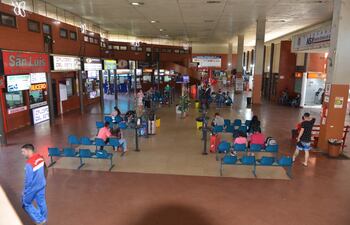 terminal de ómnibus Ciudad del Este CDE