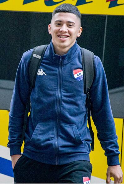 Tiago Caballero (20 años) proseguiría su carrera en Olimpia. Faltan pequeños detalles para el cierre de la operación.