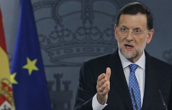 El expresidente del Gobierno español Mariano Rajoy