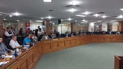 La ampliación presupuestaria del intendente, Óscar "Nenecho" Rodríguez (ANR), fue aprobada hoy en la sesión de la junta Municipal.