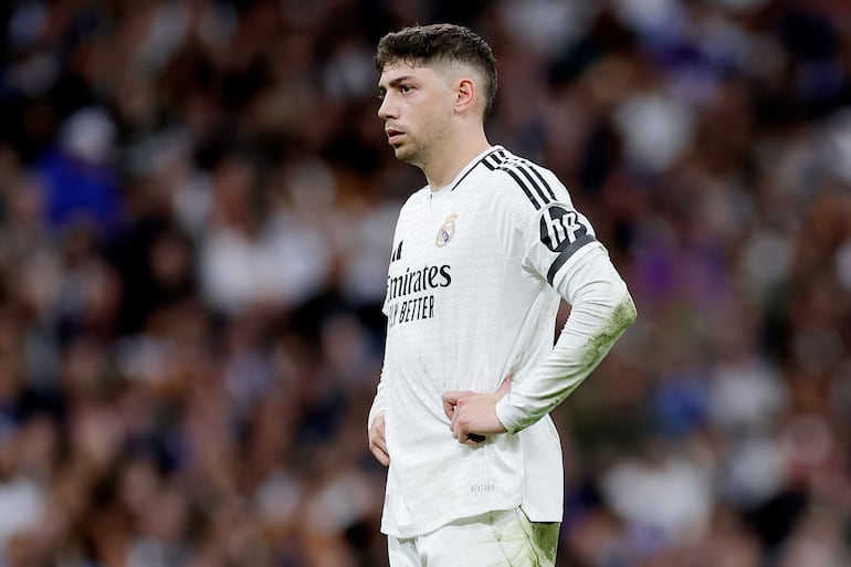 El uruguayo Federico Valverde, futbolista de Real Madrid. 