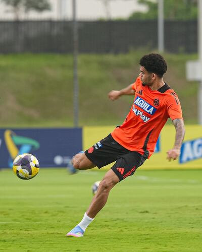 Luis Díaz, del Liverpool inglés, la principal figura ofensiva del elenco cafetero.