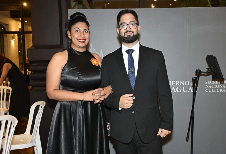 Rosa Orué y José Mongelós. 