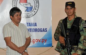 Mario Pucheta Martínez cuando fue capturado por la Senad y extraditado al Brasil, en el año 2012.