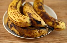 Bananas maduras.