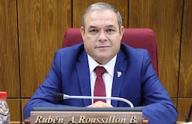 Rubén Roussillón, ex gobernador y actual diputado por Presidente Hayes.