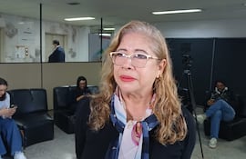 Rita Duarte representante de jubilados municipales.