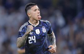 Enzo Fernández, futbolista argentino del Chelsea. (EFE).