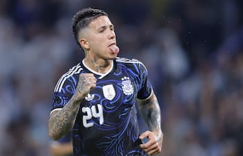 Enzo Fernández, futbolista argentino del Chelsea. (EFE).