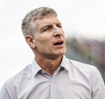 Martín Palermo (51 años), conductor técnico del Expreso Decano.