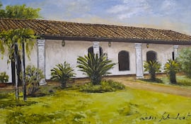 Una obra de la artista Rossi Schubert, que será parte de la muestra.