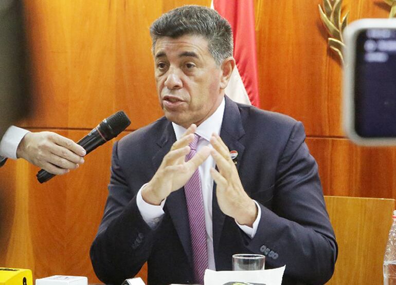 Ministro de la Corte Suprema de Justicia Víctor Ríos Ojeda. 