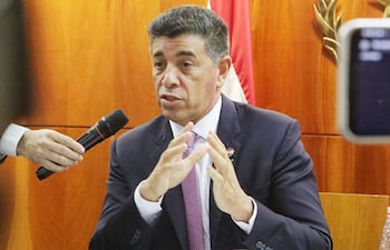 Fotografía de archivo del ministro Víctor Ríos Ojeda, ministro de la Corte Suprema.