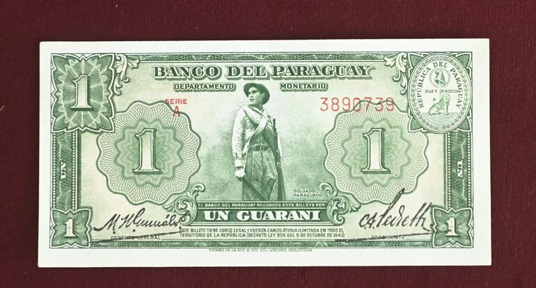 Nuestra moneda, el Guaraní, nació durante la dictadura de Higinio Morínigo en medio de la corriente nacionalista.