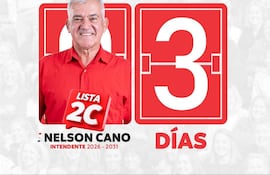 Nelson Cano, busca el rekutú en Hernandarias.