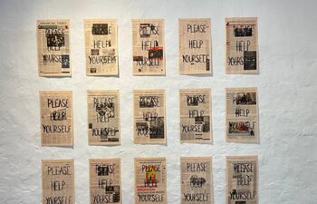 Una de las obras que forma parte de esta nueva exposición.