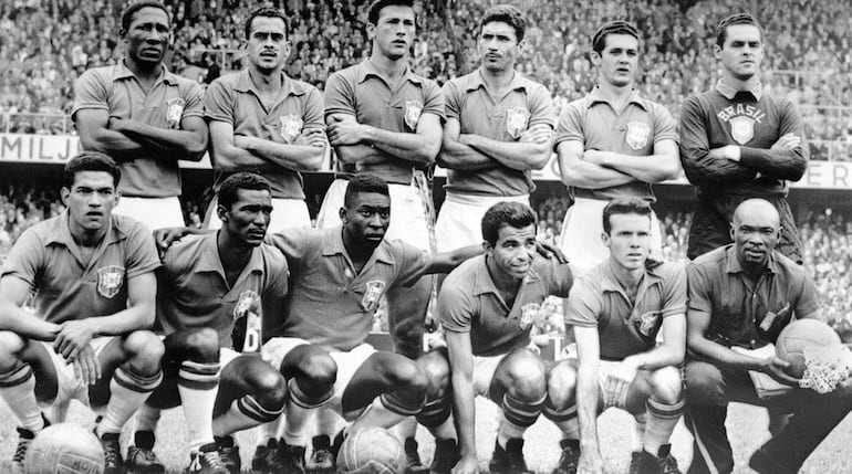 Selección que ganó la Copa del Mundo de 1958 en Suecia.