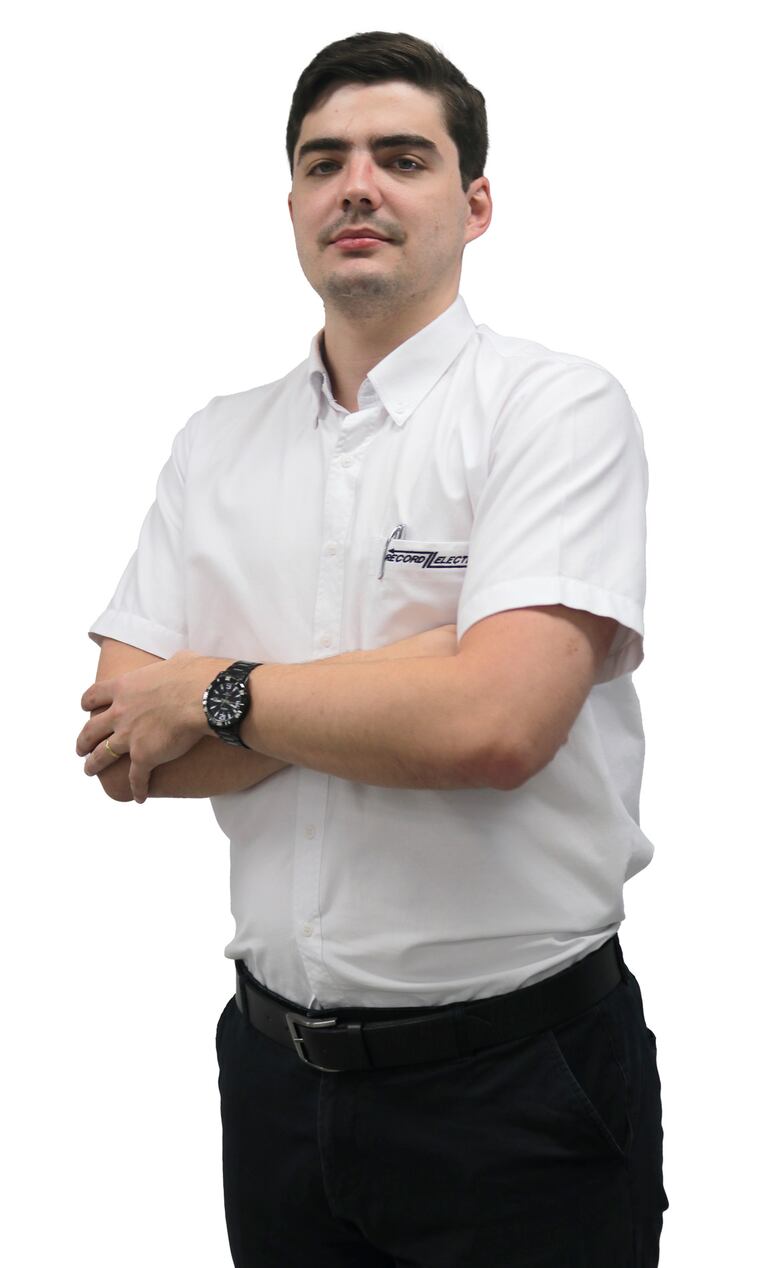 Bastian Regier, gerente de Marketing y Gestión Comercial de Record Electric.