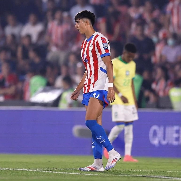 Hugo Francisco Cuenca Martínez (21 años), volante ofensivo del R. C. Celta Fortuna, convocado a la selección paraguaya.
