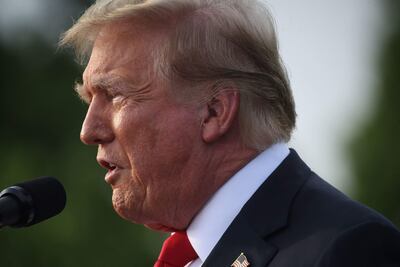 Expresidente de Estados Unidos, Donald Trump.