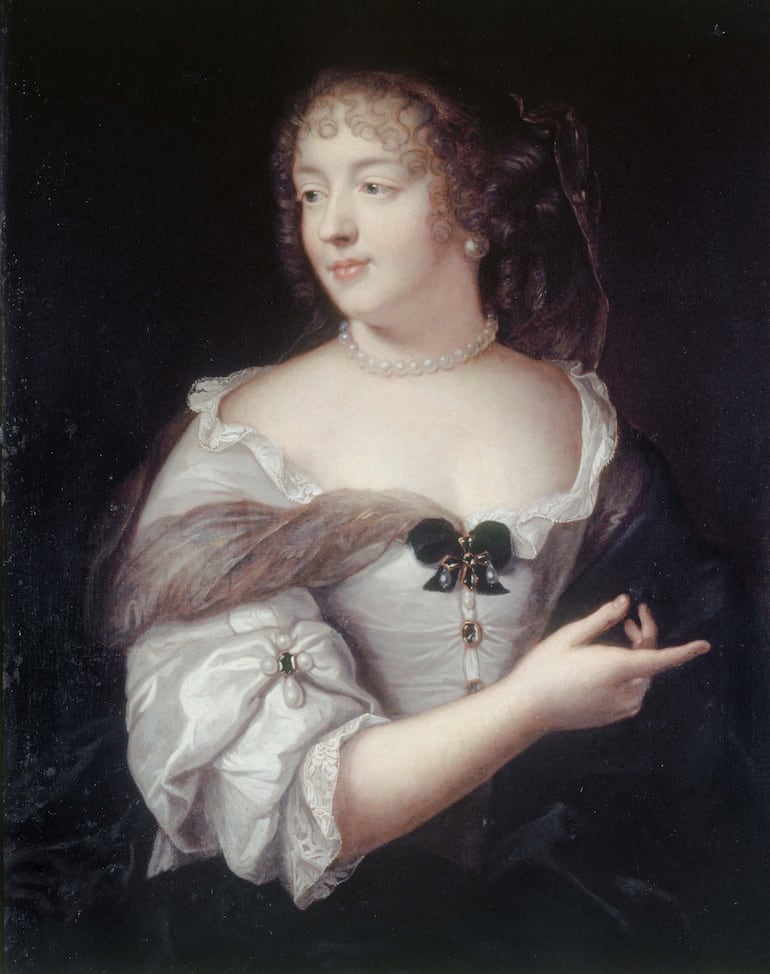 Claude Lefebvre (1632-1675). Marie de Rabutin-Chantal, marquise de Sévigné (1626-1696). París, Musée Carnavalet.