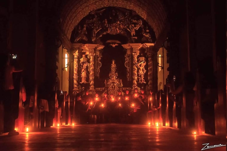 La Misa Guarayo, una celebración que transporta al tiempo ancestral.
