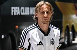 El croata Luka Modric, jugador del Real Madrid.