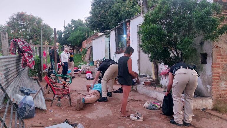 Caen dos presuntos microtraficantes en Ñemby