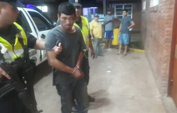 Gabriel Rivas Lugo fue detenido el viernes último tras asaltar a una estudiante de nacionalidad brasileña.