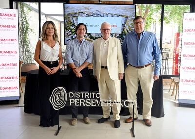 Gabriela Tomé, Pedro Zuccolillo, Conor McEnroy y Jerónimo Nasser.